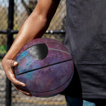 Galaxy Lunar Phase Print Basketball