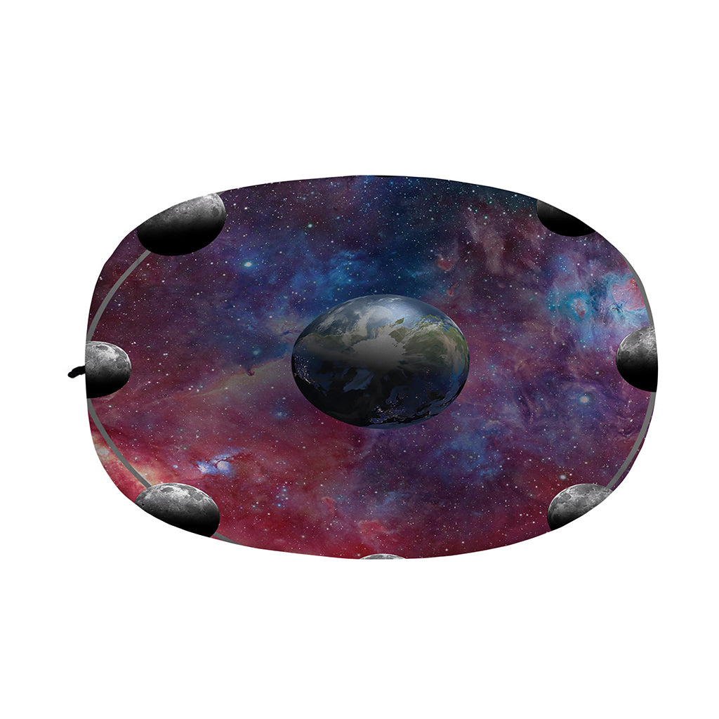 Galaxy Lunar Phase Print Car Side Mirror Covers