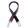 Galaxy Lunar Phase Print Dog Seat Belt