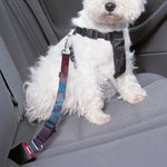Galaxy Lunar Phase Print Dog Seat Belt
