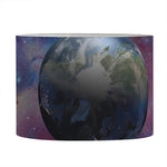 Galaxy Lunar Phase Print Drum Lamp Shade