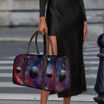 Galaxy Lunar Phase Print Duffle Bag