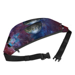 Galaxy Lunar Phase Print Fanny Pack