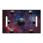 Galaxy Lunar Phase Print Golf Cart Seat Cover