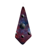 Galaxy Lunar Phase Print Hand Towel