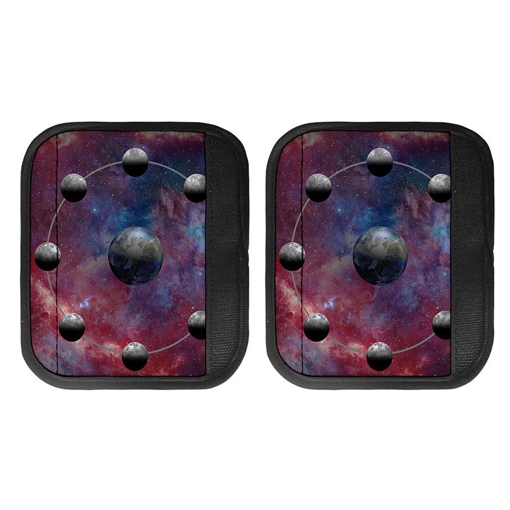 Galaxy Lunar Phase Print Handle Covers