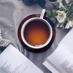 Galaxy Lunar Phase Print Leather Coaster Set