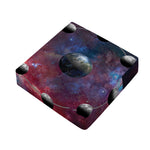 Galaxy Lunar Phase Print Outdoor Seat Cushion Cover