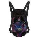 Galaxy Lunar Phase Print Pet Carrier Backpack