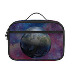 Galaxy Lunar Phase Print Portable Lunch Bag