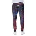 Galaxy Lunar Phase Print Scuba Joggers