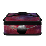 Galaxy Lunar Phase Print Small Lunch Bag