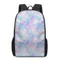 Galaxy Mermaid Scales Pattern Print 17 Inch Backpack