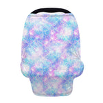Galaxy Mermaid Scales Pattern Print Baby Seat Cover