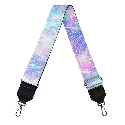 Galaxy Mermaid Scales Pattern Print Bag Strap