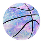 Galaxy Mermaid Scales Pattern Print Basketball