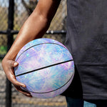 Galaxy Mermaid Scales Pattern Print Basketball