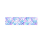 Galaxy Mermaid Scales Pattern Print Bed Runner