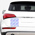 Galaxy Mermaid Scales Pattern Print Car Sticker