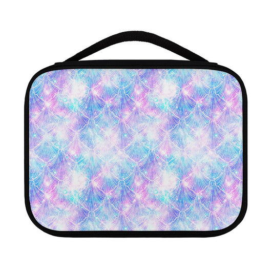 Galaxy Mermaid Scales Pattern Print Classic Bible Case