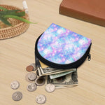 Galaxy Mermaid Scales Pattern Print Coin Purse