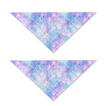 Galaxy Mermaid Scales Pattern Print Dog Bandana