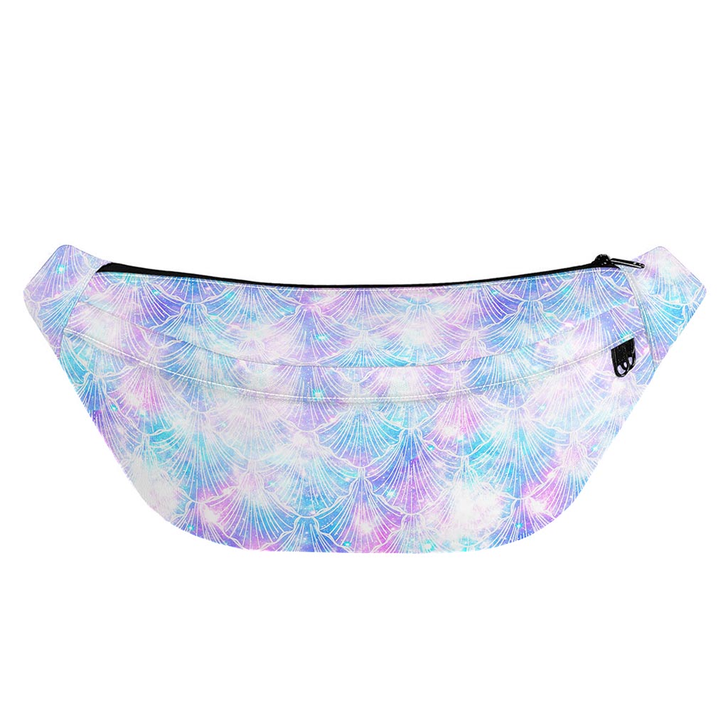 Galaxy Mermaid Scales Pattern Print Fanny Pack