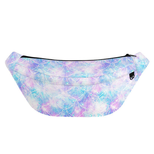 Galaxy Mermaid Scales Pattern Print Fanny Pack