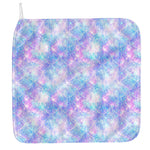 Galaxy Mermaid Scales Pattern Print Hand Towel