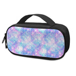 Galaxy Mermaid Scales Pattern Print Insulin Cooler Travel Case