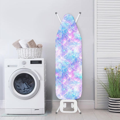 Galaxy Mermaid Scales Pattern Print Ironing Board Cover