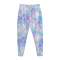 Galaxy Mermaid Scales Pattern Print Jogger Pants
