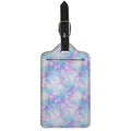 Galaxy Mermaid Scales Pattern Print Luggage Tag