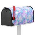 Galaxy Mermaid Scales Pattern Print Mailbox Cover