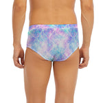 Galaxy Mermaid Scales Pattern Print Men's Briefs