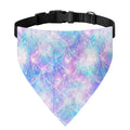 Galaxy Mermaid Scales Pattern Print Over The Collar Dog Bandana