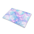 Galaxy Mermaid Scales Pattern Print Pet Cooling Mat Cover