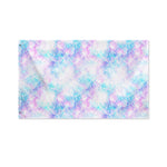 Galaxy Mermaid Scales Pattern Print Polyester Flag