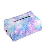 Galaxy Mermaid Scales Pattern Print Rectangle Tissue Box Cover