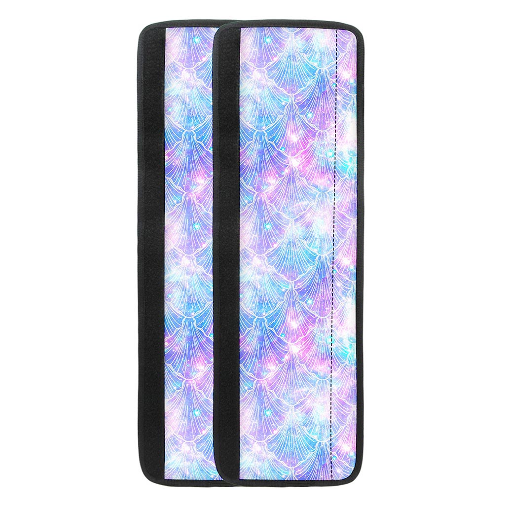 Galaxy Mermaid Scales Pattern Print Refrigerator Handle Covers