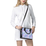 Galaxy Mermaid Scales Pattern Print Shoulder Handbag