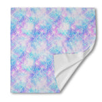 Galaxy Mermaid Scales Pattern Print Silk Bandana