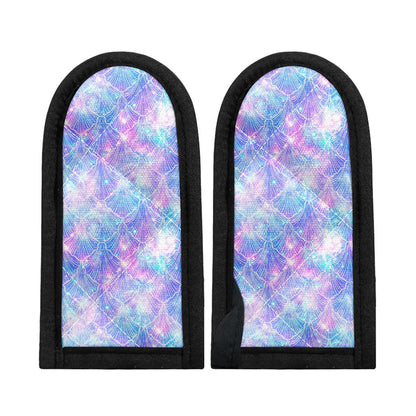 Galaxy Mermaid Scales Pattern Print Skillet Handle Cover