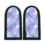 Galaxy Mermaid Scales Pattern Print Skillet Handle Cover