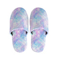 Galaxy Mermaid Scales Pattern Print Slippers