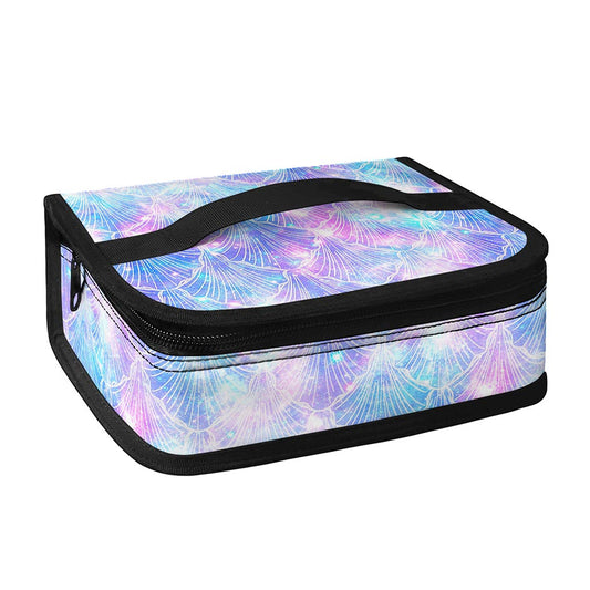 Galaxy Mermaid Scales Pattern Print Small Lunch Bag