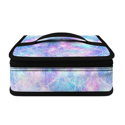 Galaxy Mermaid Scales Pattern Print Small Lunch Bag