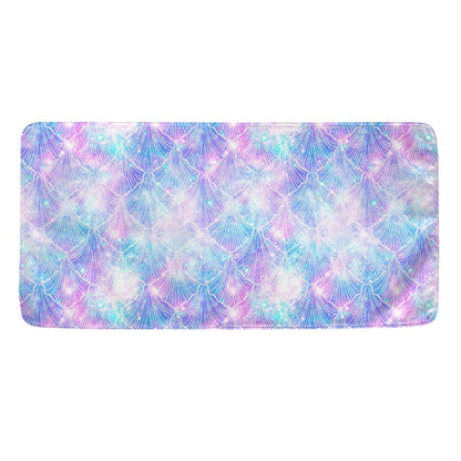 Galaxy Mermaid Scales Pattern Print Towel