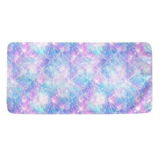Galaxy Mermaid Scales Pattern Print Towel