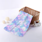 Galaxy Mermaid Scales Pattern Print Towel